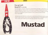 Pinza apri anelli Mustad 6,5"